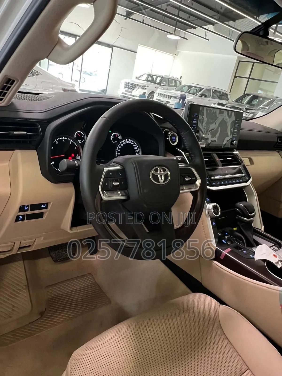 New Toyota Land Cruiser LC300 2024 Black