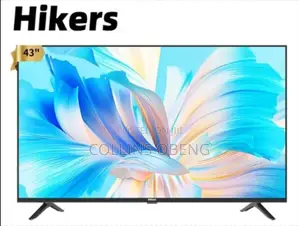 Hikers 43'' Frameless FHD Led TV - Black