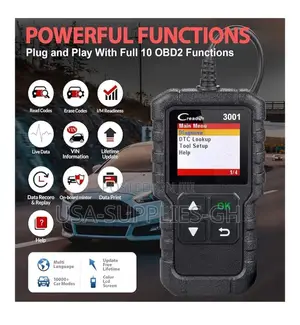 Launch Creader 3001 Obd2 Car Diagnostic Scanner - From Usa