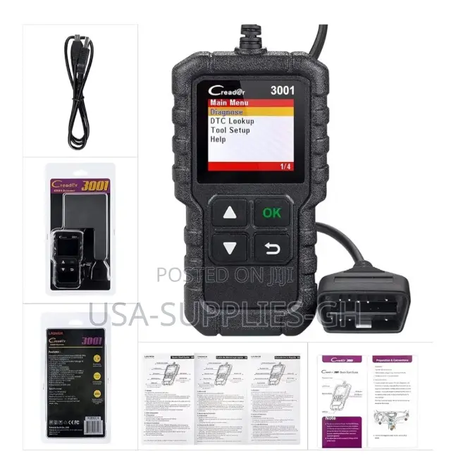Launch Creader 3001 Obd2 Car Diagnostic Scanner - From Usa