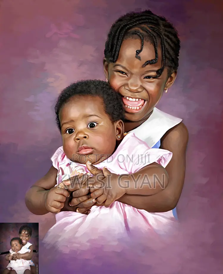 Digital Portrait Paintings