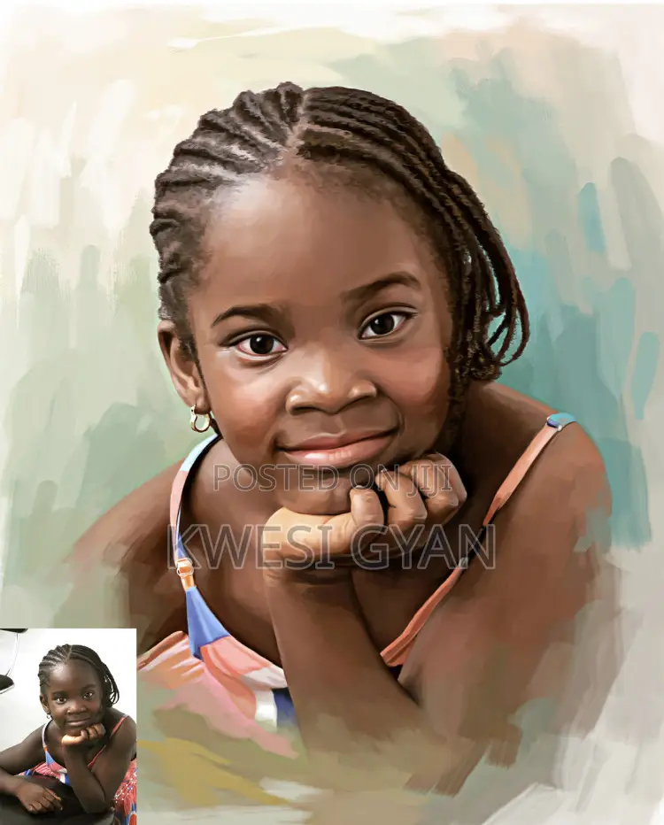Digital Portrait Paintings