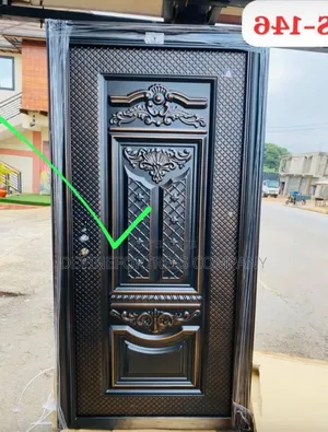 Executive and Affordable Sed Anti Rust Single Door Brown//Black Color