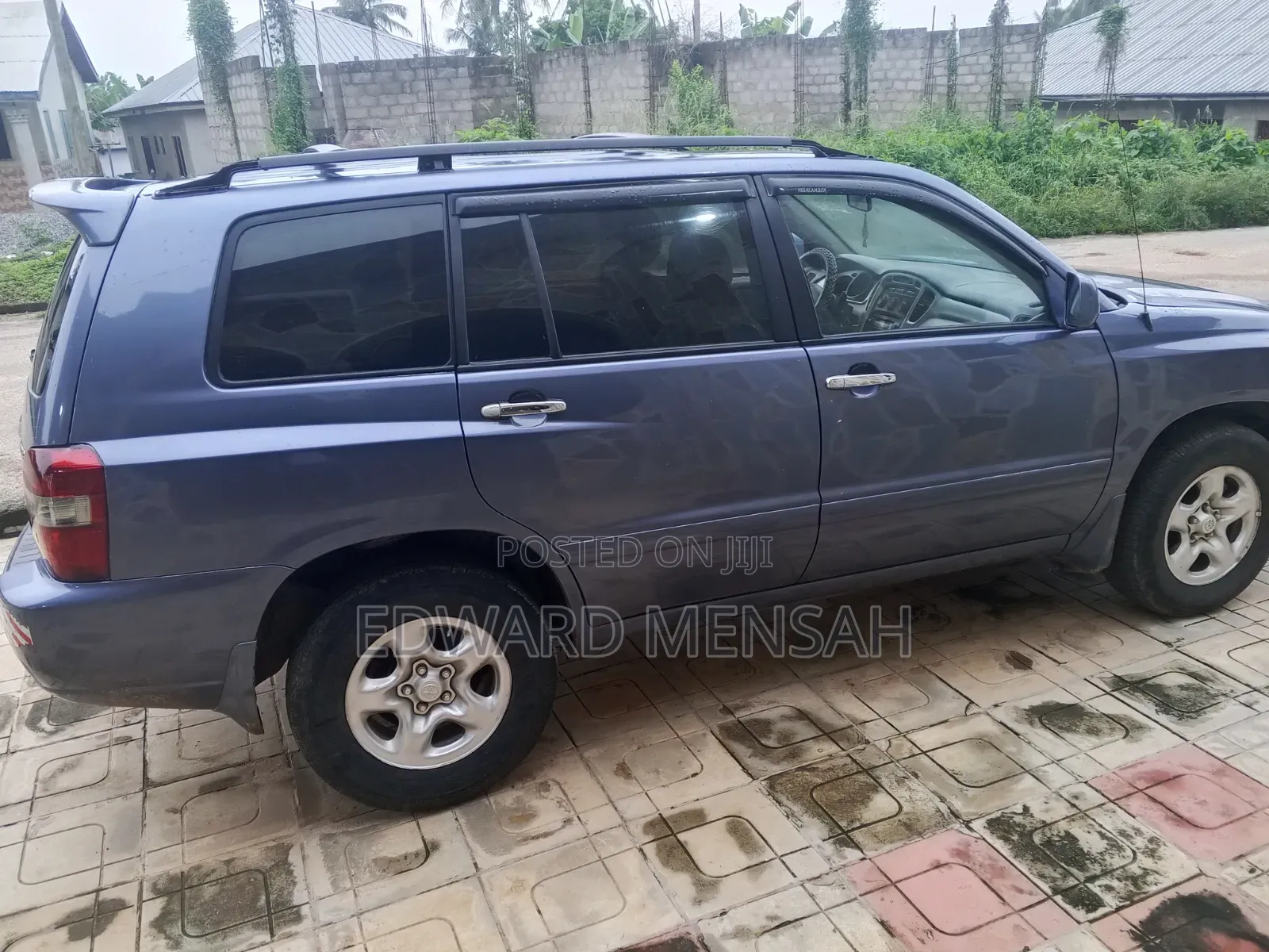 Toyota Highlander 4x4 2007 Blue