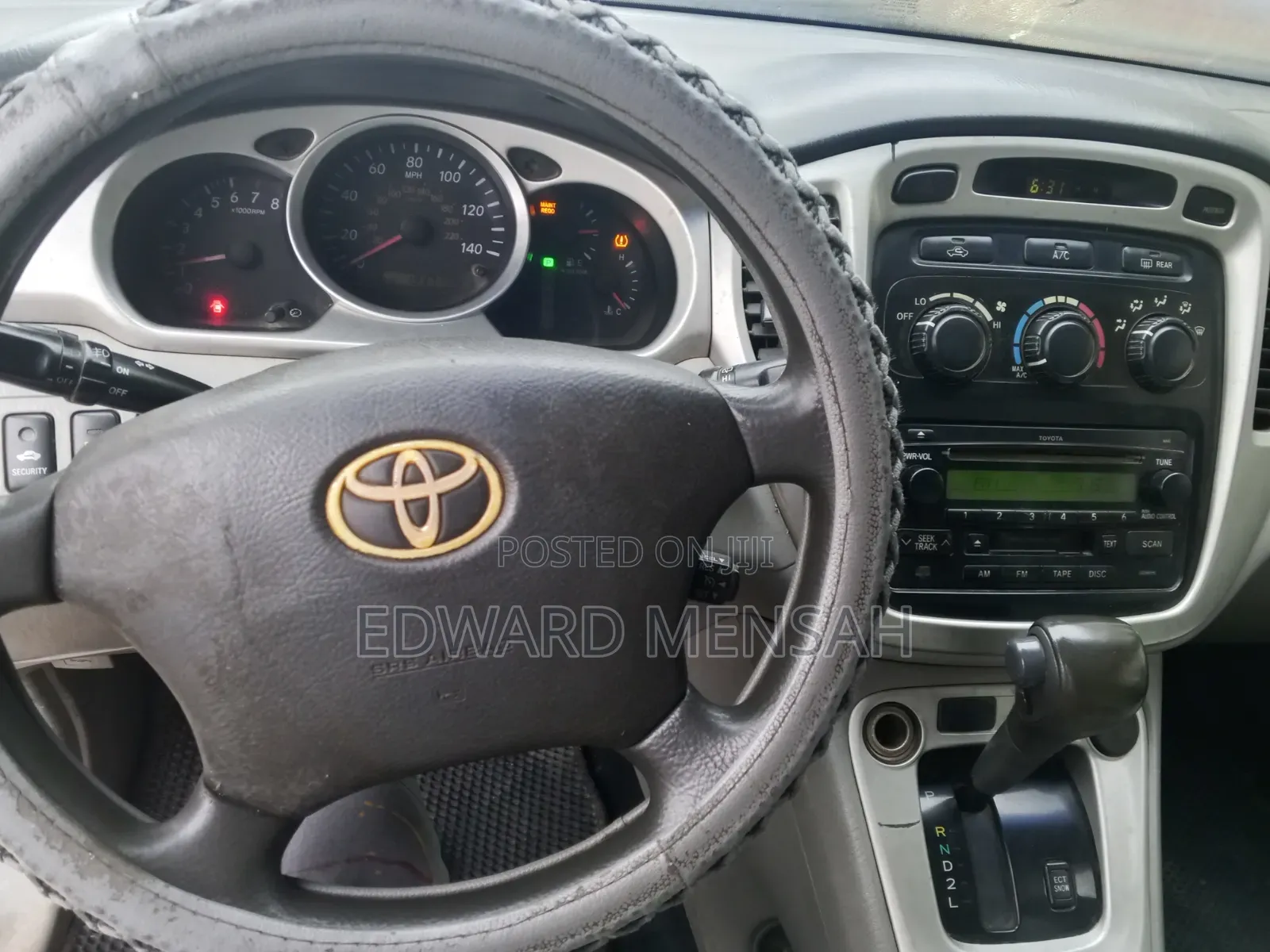 Toyota Highlander 4x4 2007 Blue
