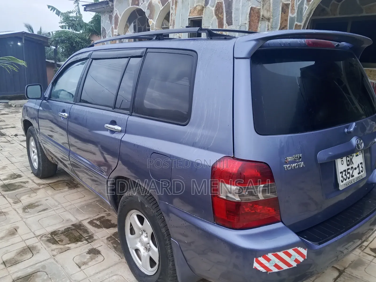 Toyota Highlander 4x4 2007 Blue