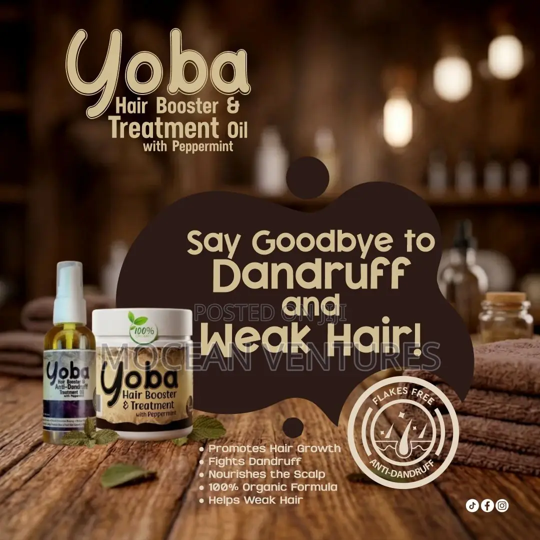 Yoba Hair Booster Dandruff Treatment Cream Oil