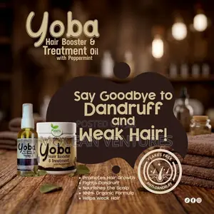 Yoba Hair Booster Dandruff Treatment Cream Oil
