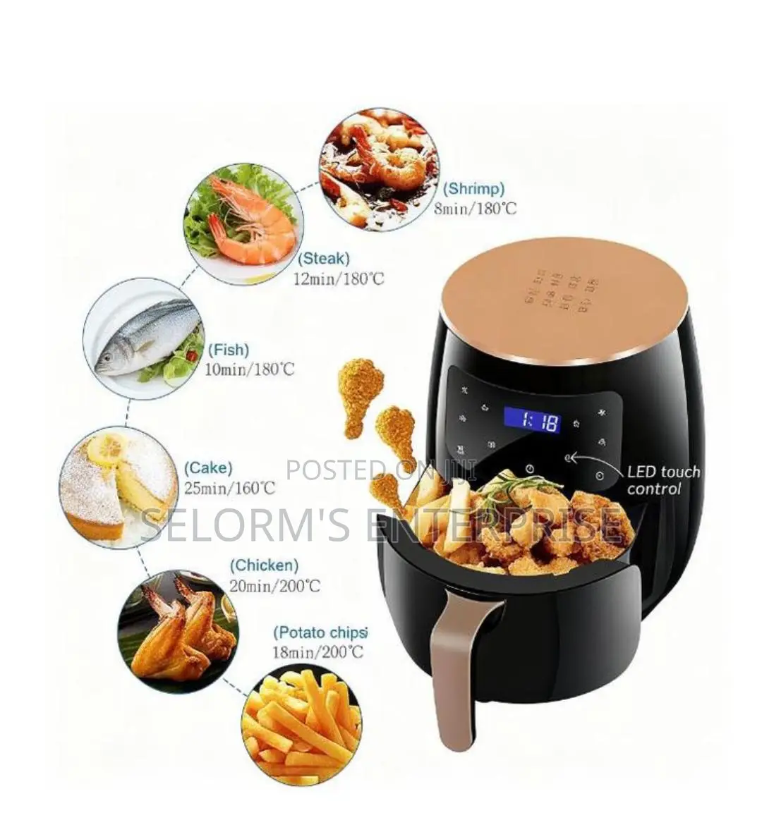 6l Silver Crest Air Fryer