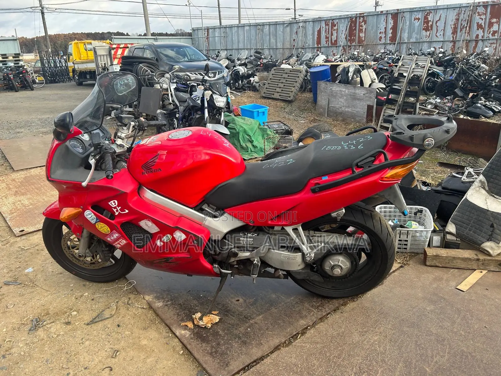 Honda VFR 700F 2014 Red