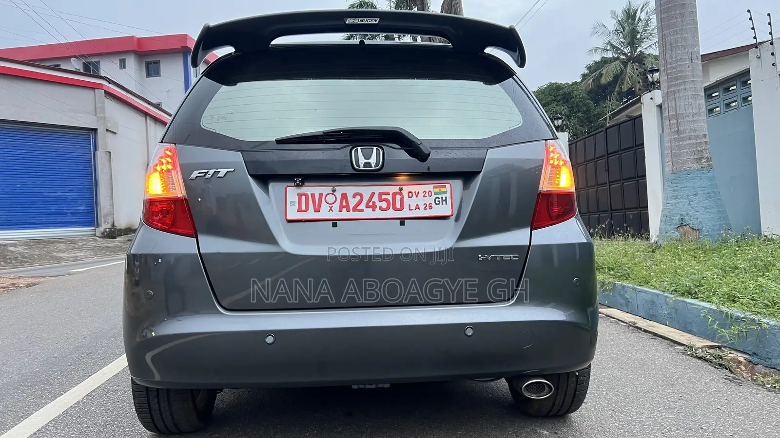 Honda Fit Automatic 2011 Gray