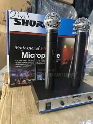 Shure v-3300 2 in 1 Wireless Microphone