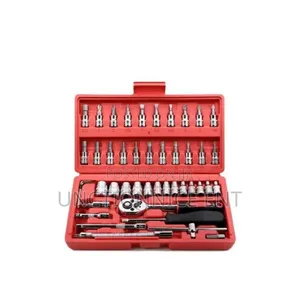 46 in 1 Hand Tools Kit for the House Set of Socket Keystocks