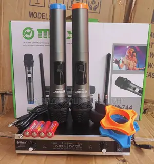 Max Dh-744 Professional Wireless Microphone