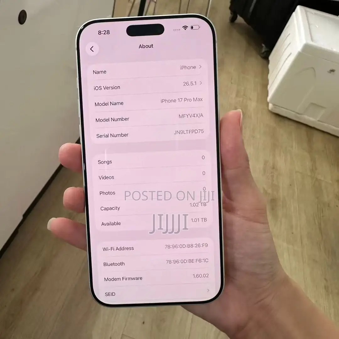 Apple iPhone 17 Pro Max 1 TB Silver