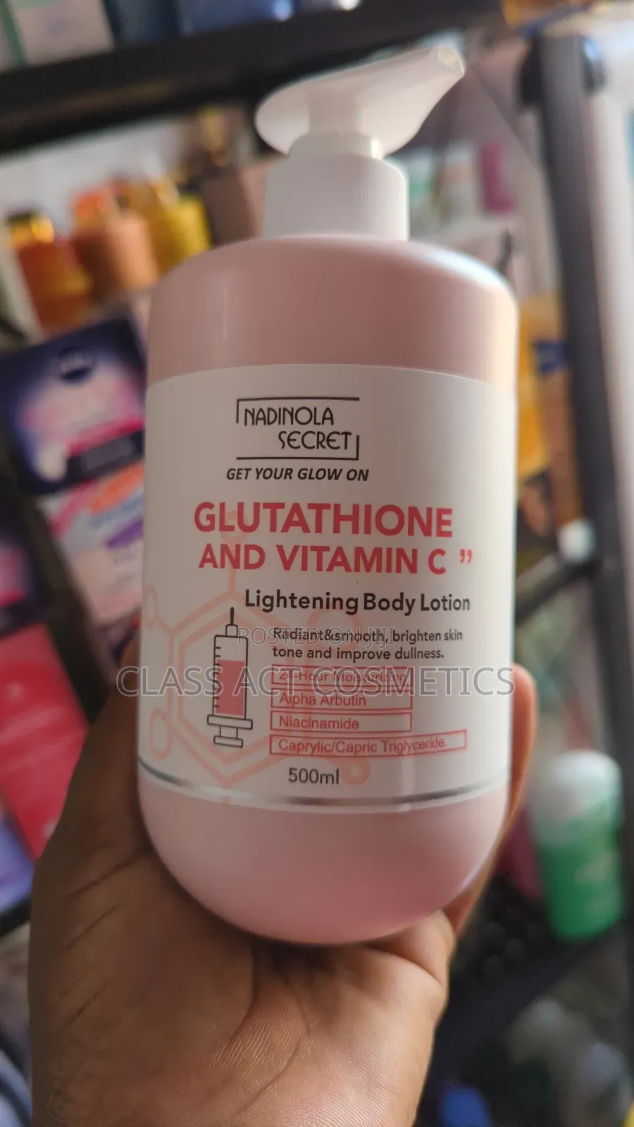 Glutathione and Vitamin C Lightening Body Lotion