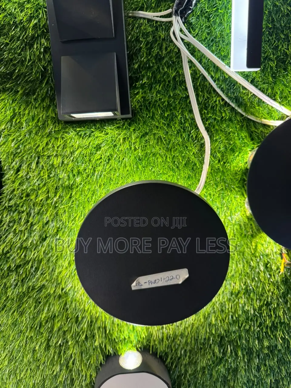 Black Conalux Moon Outdoor Wall Light