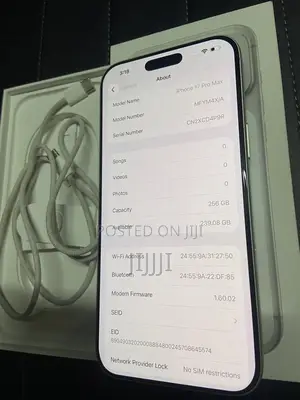 Apple iPhone 17 Pro Max 256 GB Silver