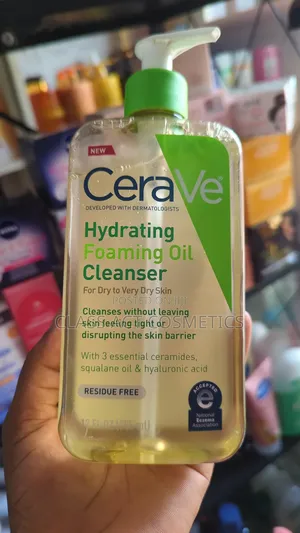 Cerave Hydrating Foaming Oil Cleanser