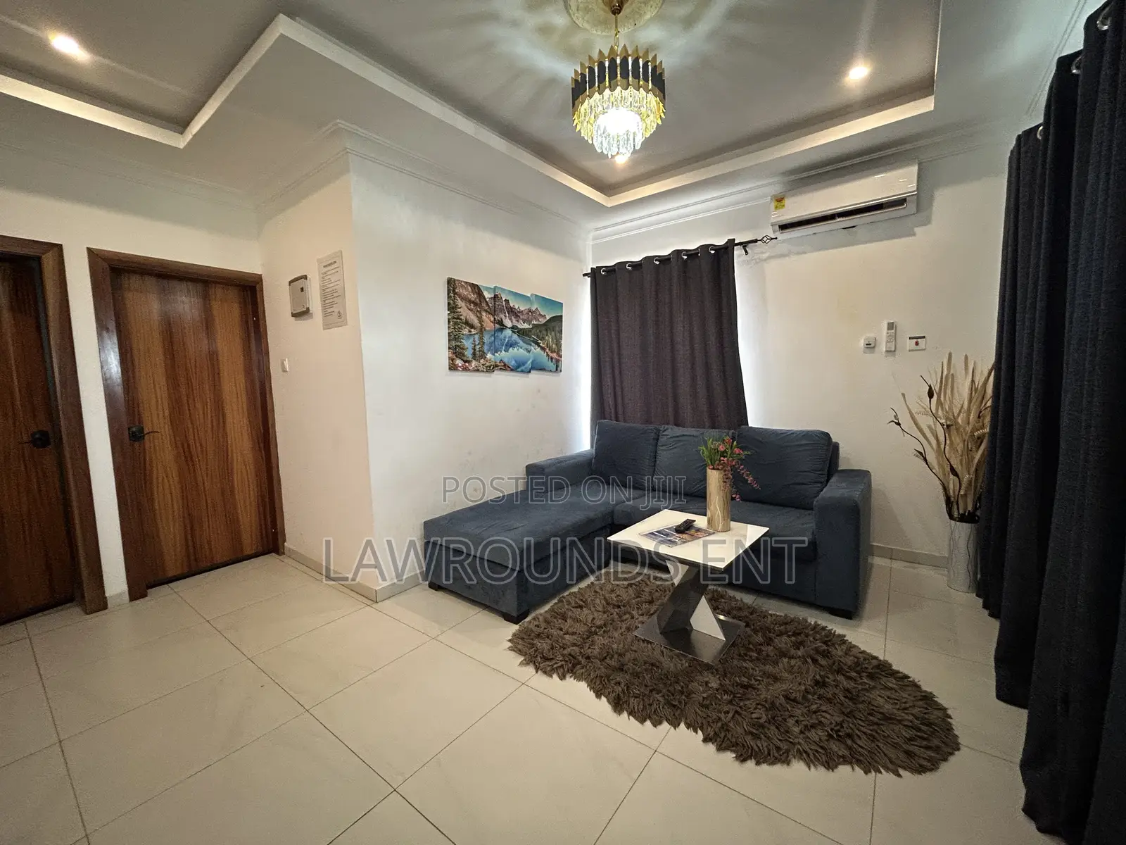 Furnished 1bdrm Apartment in Lawrounds Agency, Tema Metropolitan