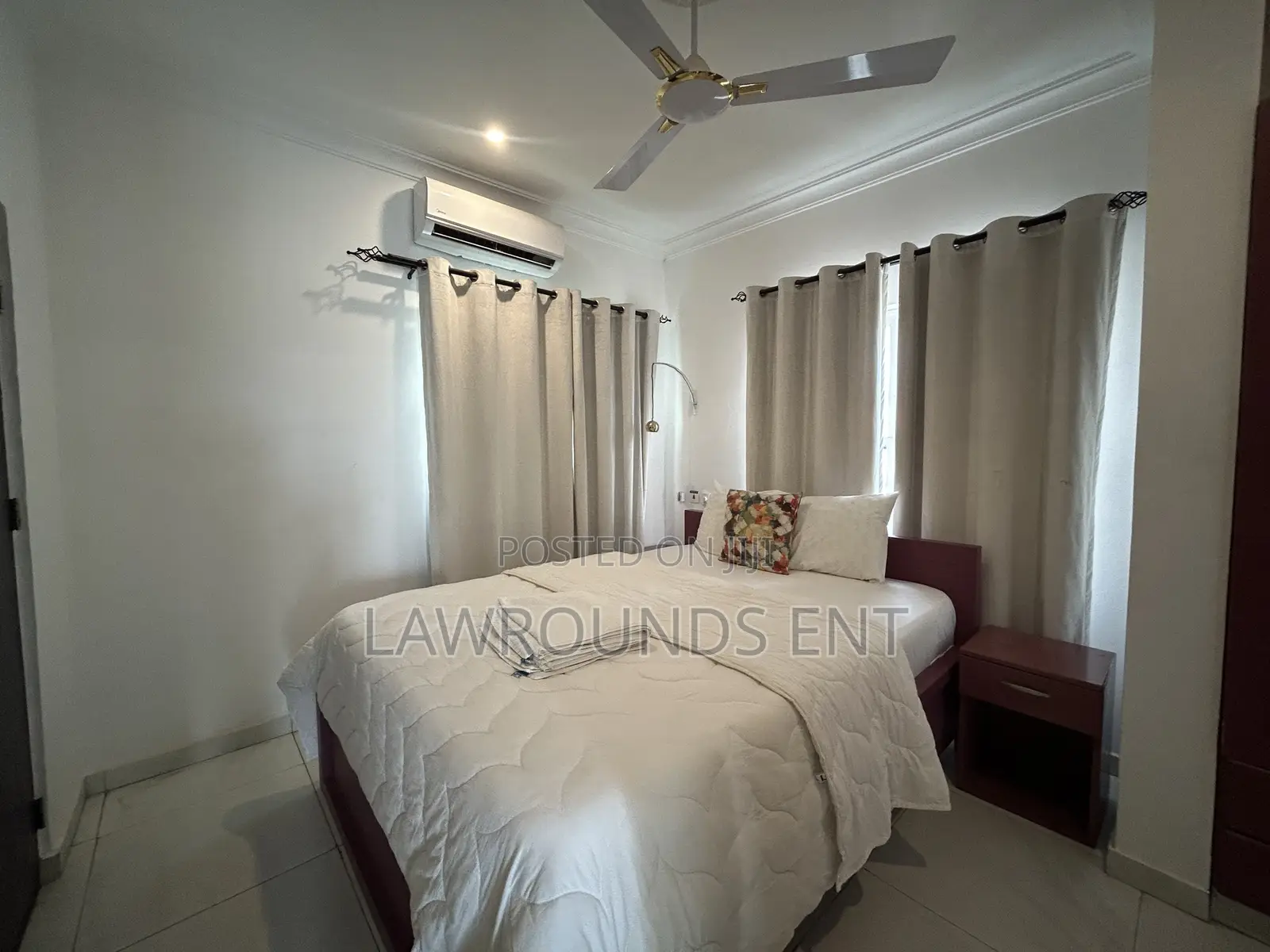 Furnished 1bdrm Apartment in Lawrounds Agency, Tema Metropolitan