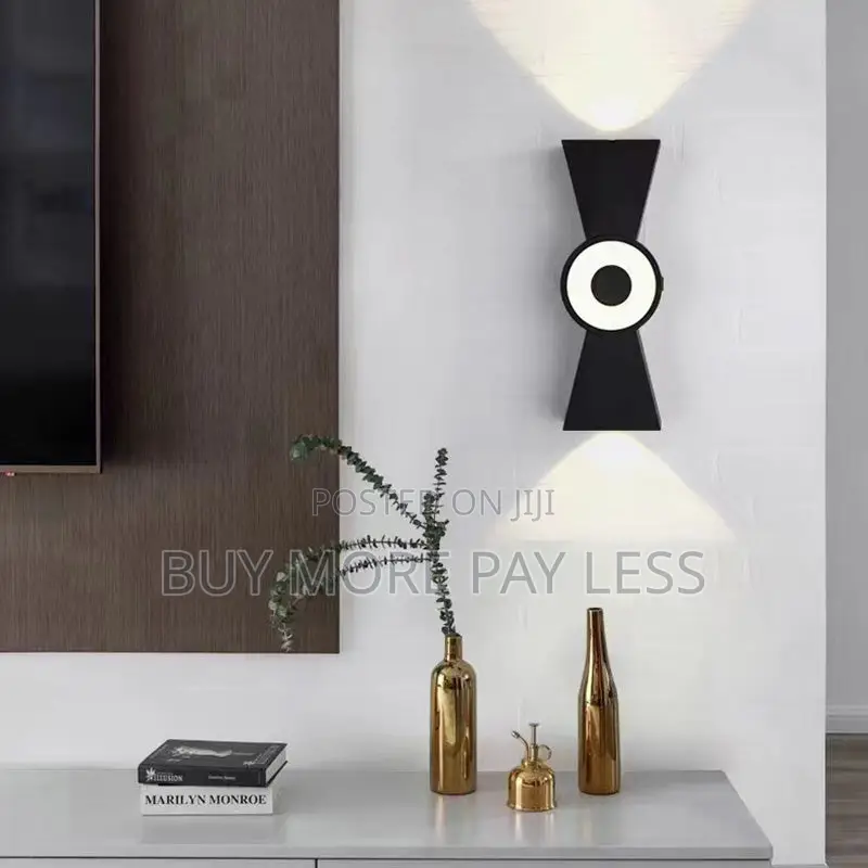 Modern Led Hourglass Up and Down Wall Sconce