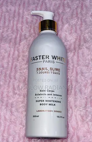 Faster White Snail Slime Body Milk
