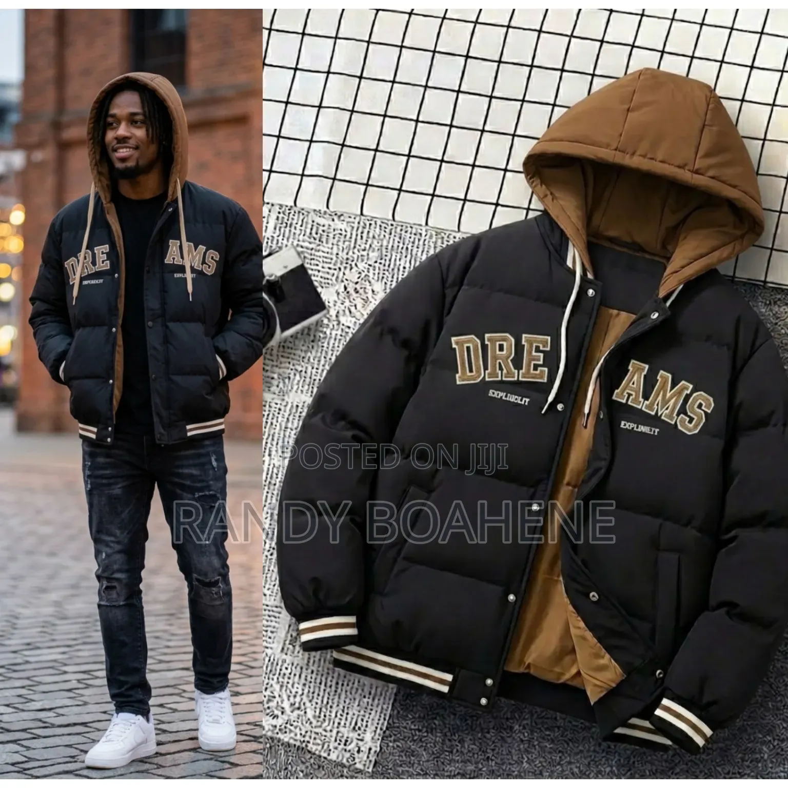 Retro Dreamer Puffer Jacket