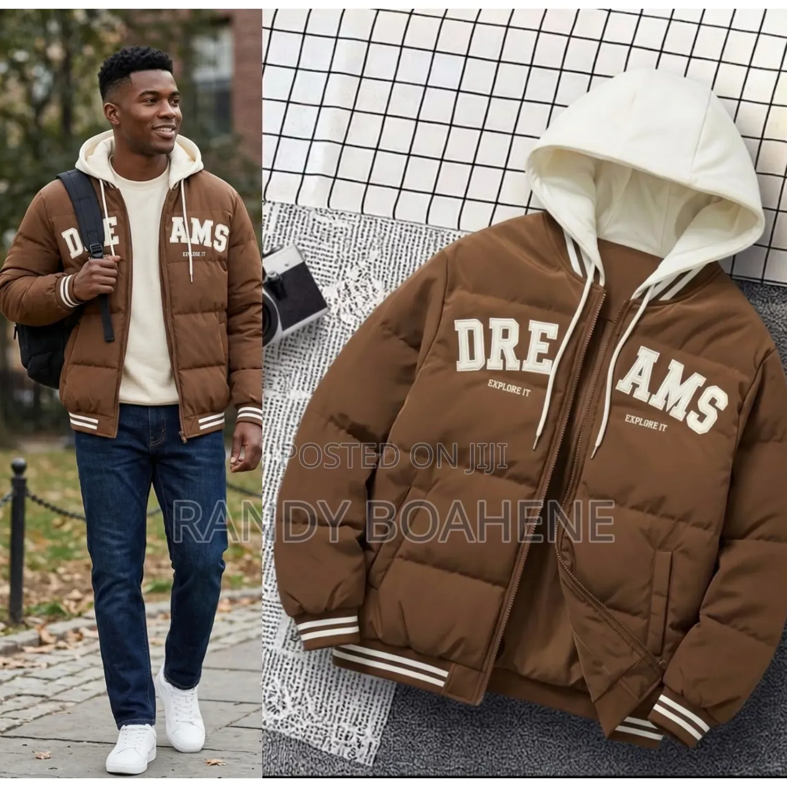 Retro Dreamer Puffer Jacket