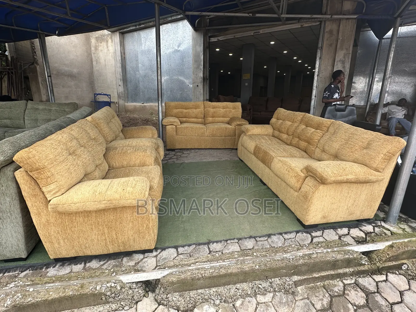 Comfortable Seven Seater Sofa Chair, Slightly Used, Very Comfortable