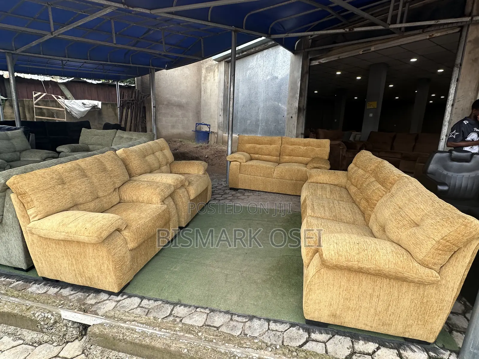 Comfortable Seven Seater Sofa Chair, Slightly Used, Very Comfortable