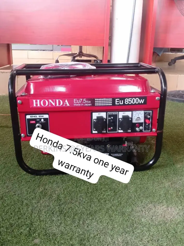 Honda 7.5kva Power Generator – Rugged and Reliable 7.5kva