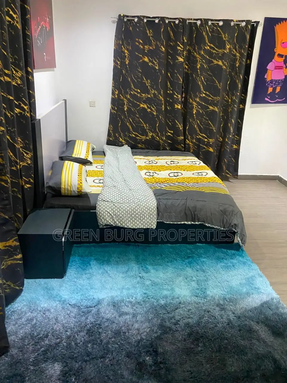 Furnished 1bdrm Apartment in Green, East Legon for rent