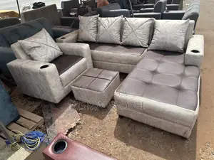 Royal Comfort Six Seater L Shape With Foot Rest