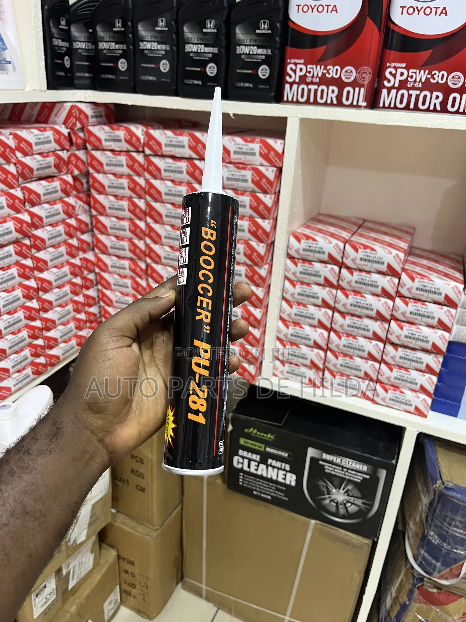 Original Booccer Pu-281 Polyurethane Sealant / Windscreen Adhesive