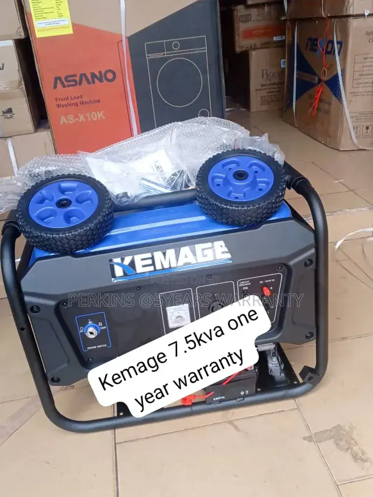 Kemage 7.5kva Heavy-Duty Generator – Reliable Power Supply 7.5kva
