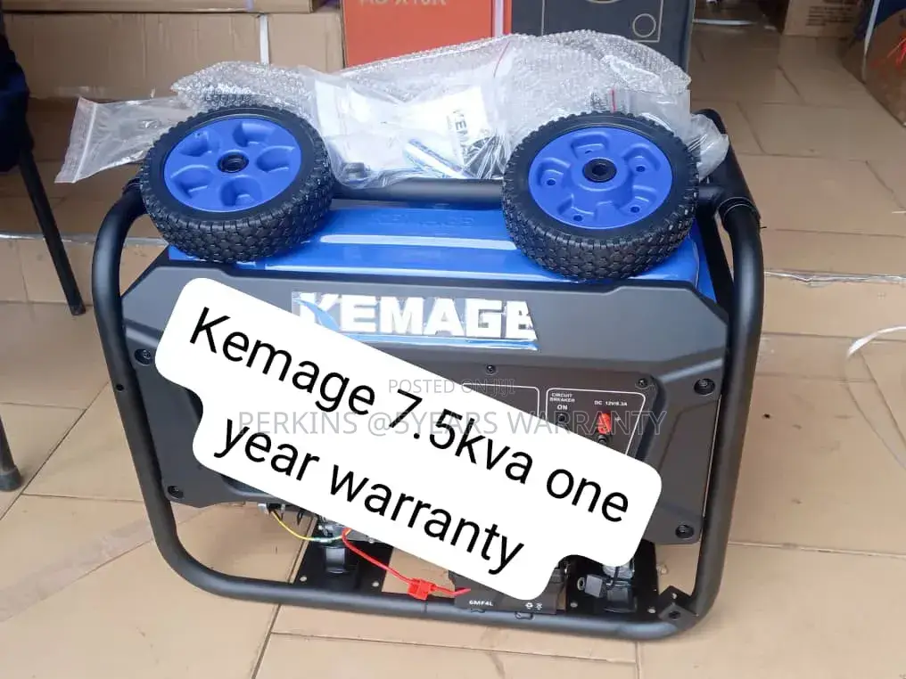 Kemage 7.5kva Power Generator – Rugged and Reliable 7.5kva