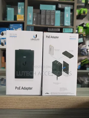 Ubiquiti 48(0.5a) Gigabit Poe Adapter/48v Poe Adapter