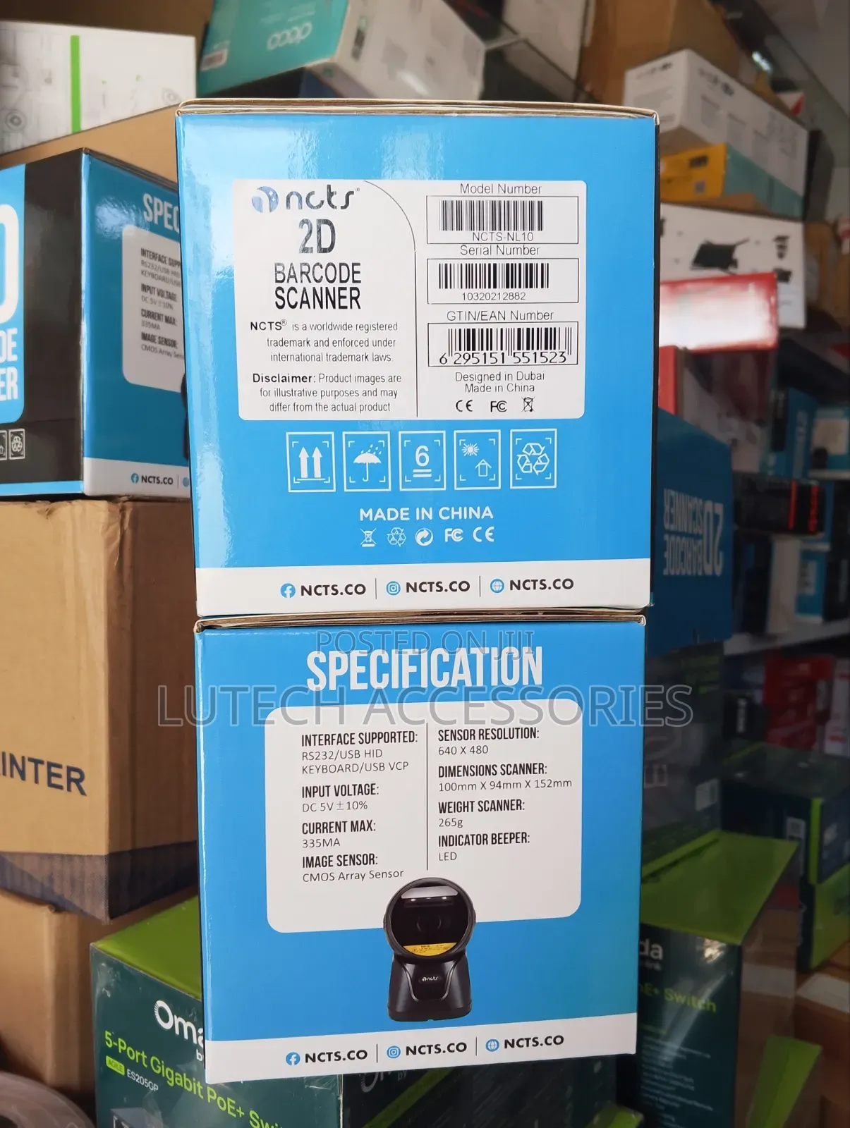 NCTS 2d Barcode Scanner