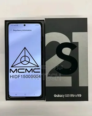 New Samsung Galaxy S21 Ultra 5G 256 GB Black