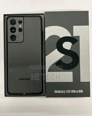 New Samsung Galaxy S21 Ultra 5G 256 GB Black