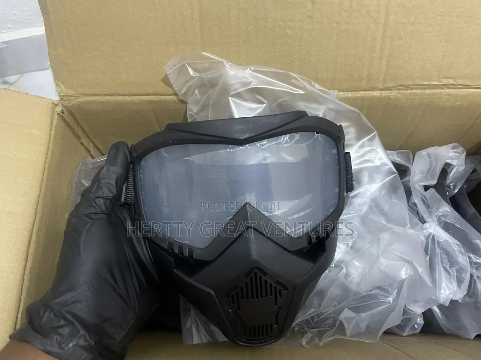 Detachable Motor Goggles Mask