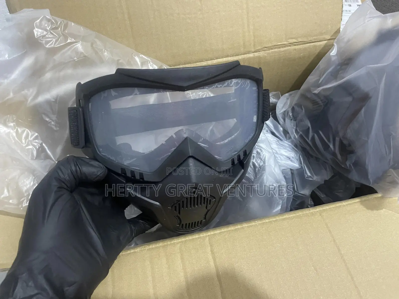 Detachable Motor Goggles Mask