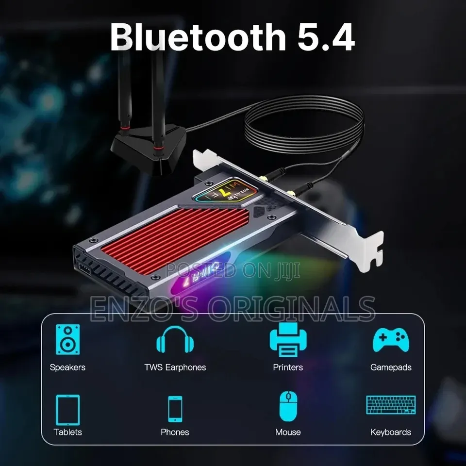 Wifi 7 Be200 8800mbps Pcie With Bluetooth 5.4 Be200ngw