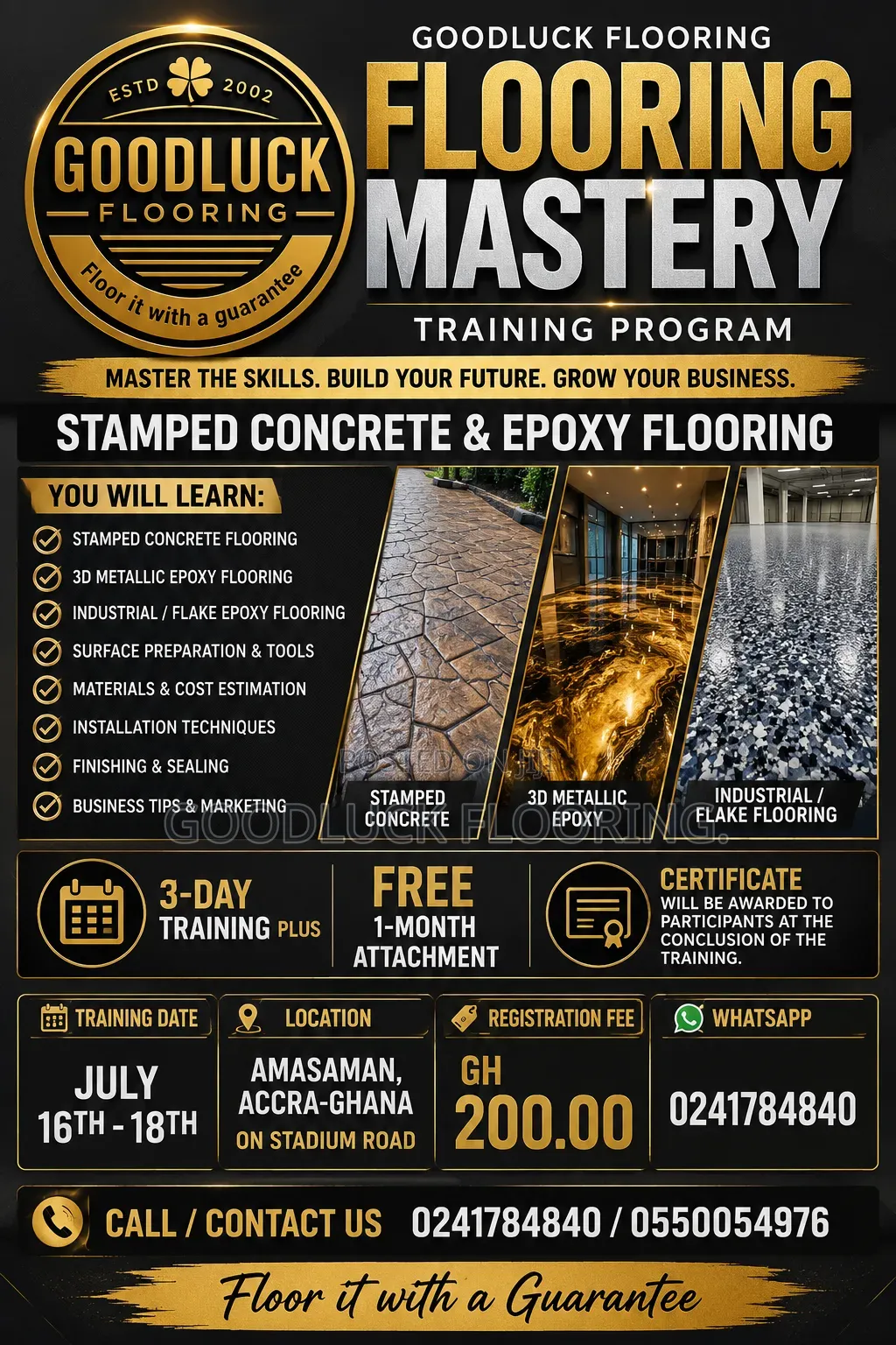 Floor Training Program