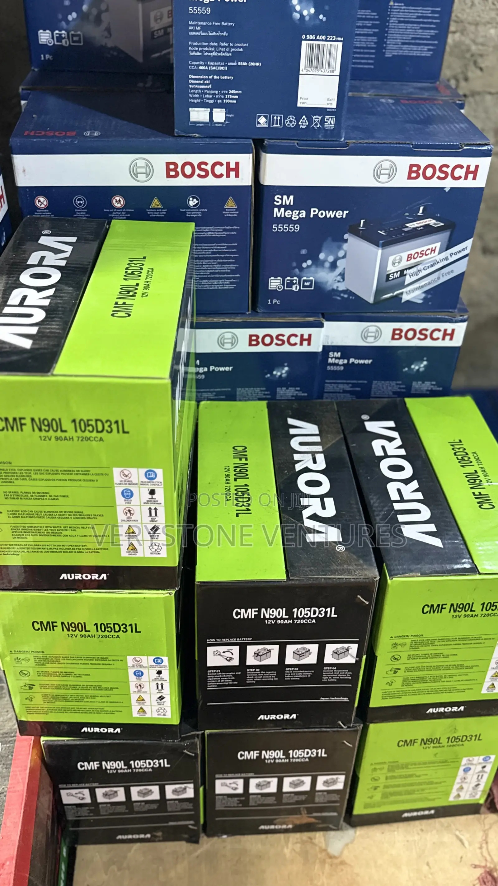 Car Battery All Sizes Available