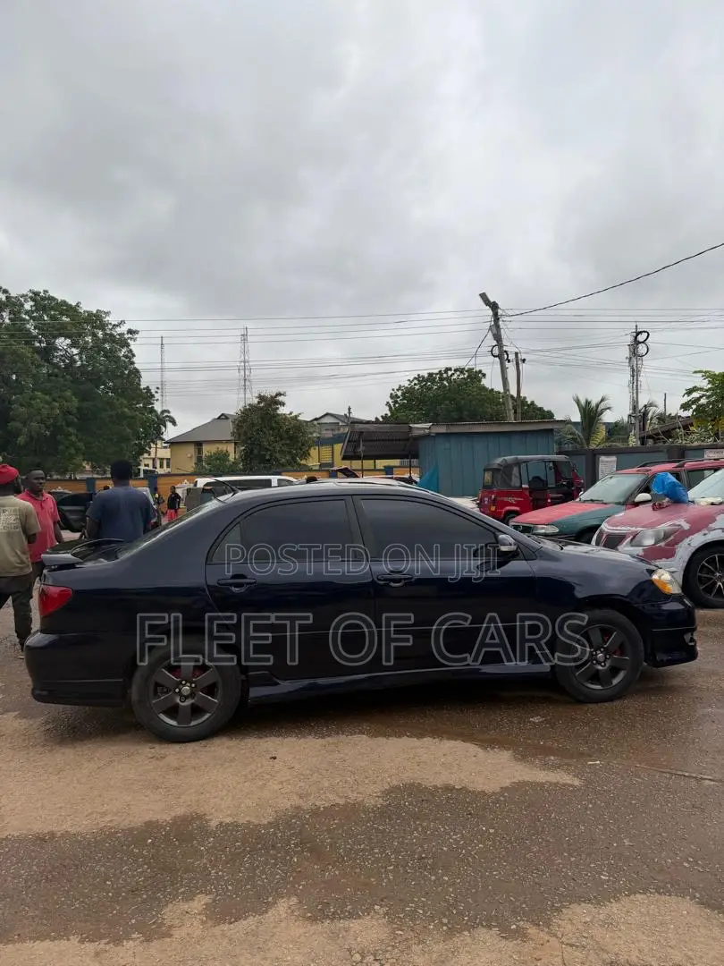 Toyota Corolla S 2007 Black
