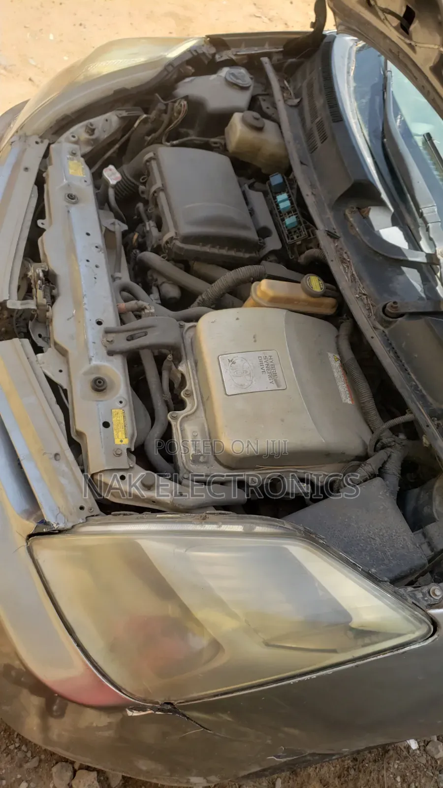 Toyota Prius HSD Hybrid 2004 Gray