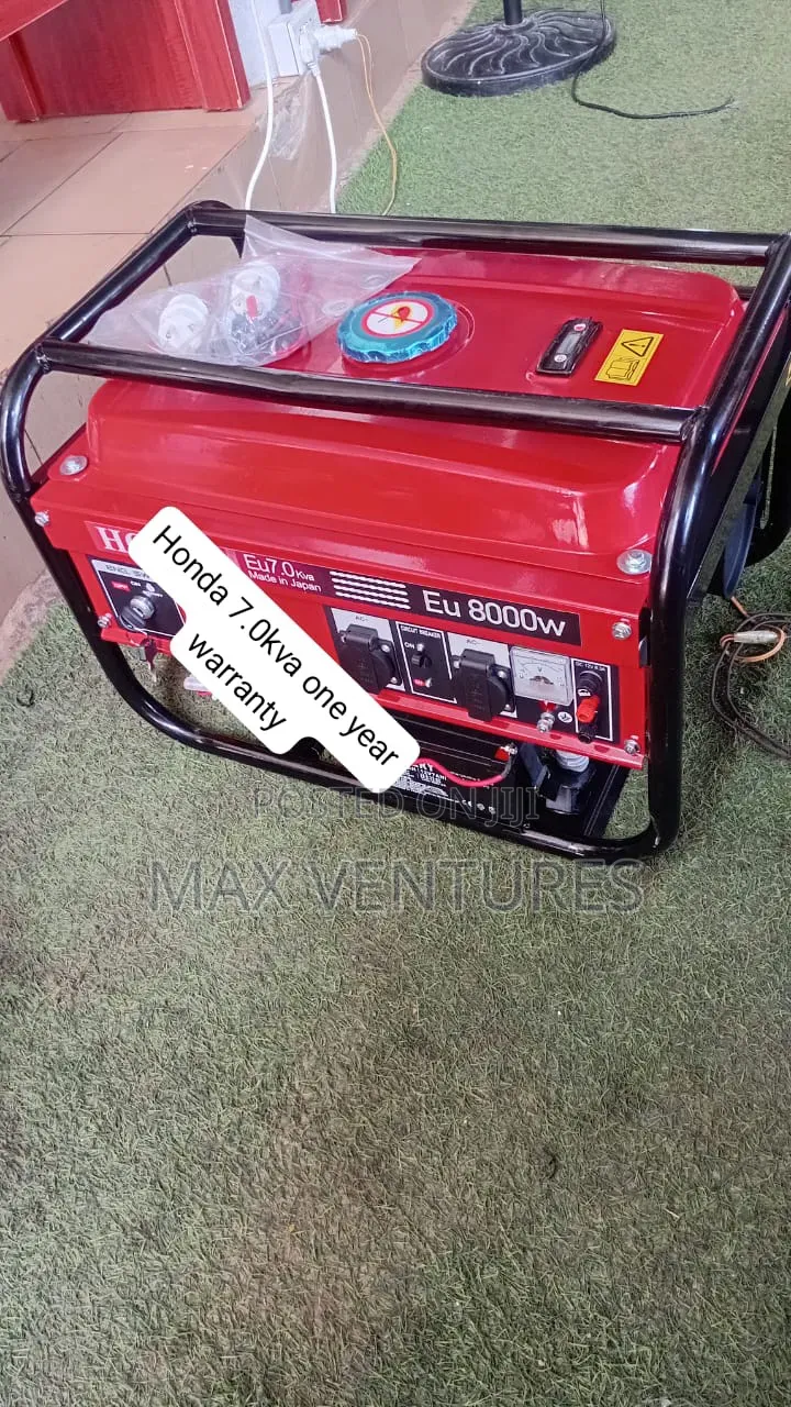 Genuine Honda 7kva Generator – Low Fuel Consumption7.5kva