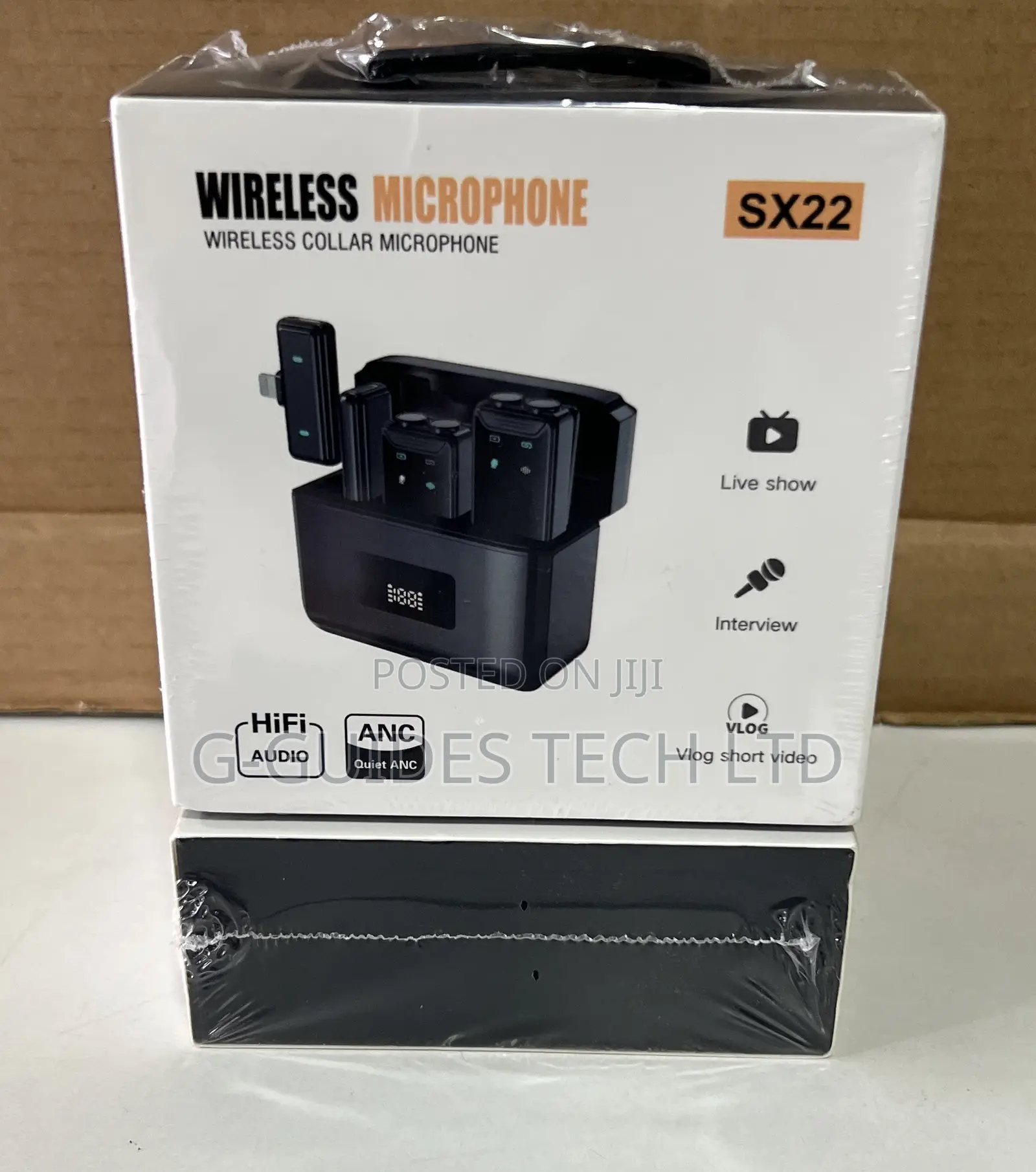 Sx22 Wireless Collar Microphone For iPhone And Types-c